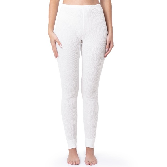 💜 Fruit Of The Loom Women's Eversoft Waffle Thermal Bottom - Picture 2 of 10